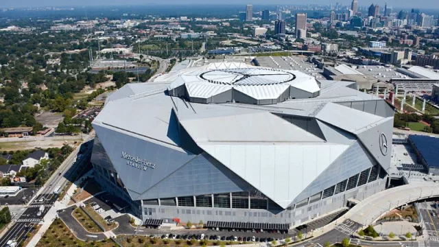 Así se ve el Mercedes-Benz Stadium, la sede donde debutará Argentina (tecnología de punta y con capacidad para más de 73.000 personas)