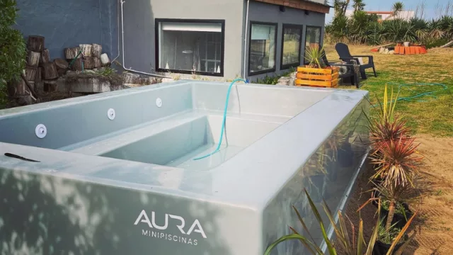 La pedis y en menos de una hora la tenés funcionando: en qué anda Aura Minipiscinas (la empresa cordobesa que exporta a Chile y Uruguay)