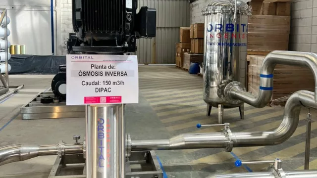 Orbital Ingeniería presentó el equipo de osmosis de agua potable más grande de Argentina (con una inversión de 650 mil dólares)