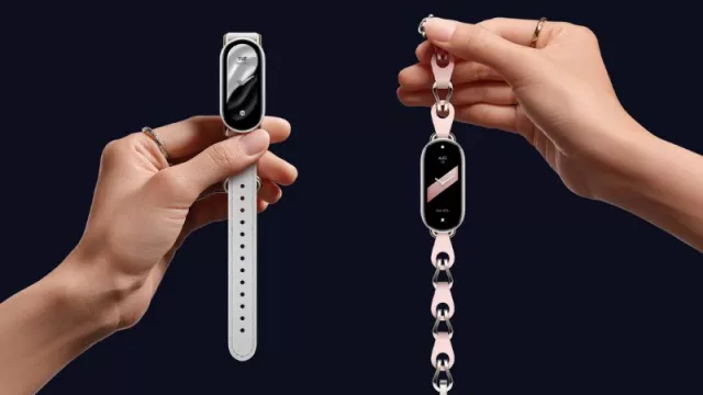 Es una smartband, se ve como un accesorio de lujo (atendeme este diseño de Xiaomi)