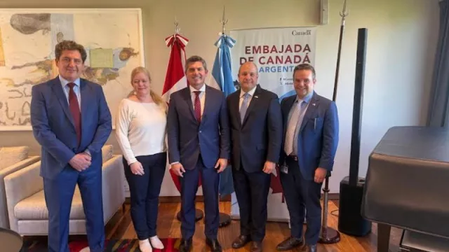 Orrego se reunió con el embajador de Canadá y avanzaron en acuerdos comerciales