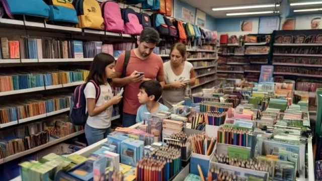 Vuelta al cole: beneficios y financiamiento para la compra de útiles en San Juan
