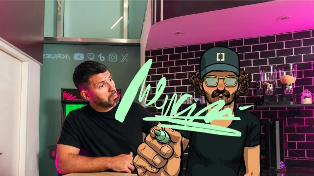 El Kun también se mete en el universo de los contenidos: qué hará con Chromic y por qué su dueño aparece como un dibujo