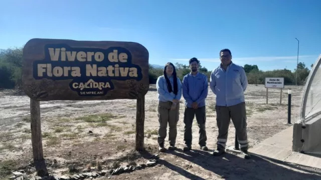 Calidra planta futuro: inaugura (en San Juan) su primer vivero de especies nativas en Argentina