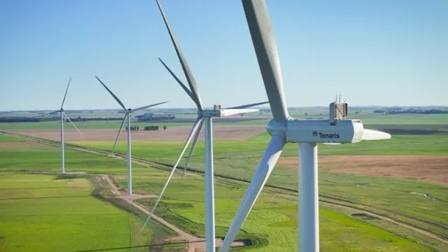 Tenaris avanza con su estrategia verde: comenzó la construcción de su segundo parque eólico en Argentina