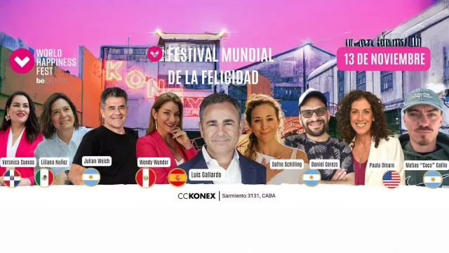 Argentina se convierte en el hub global de la economía de la felicidad: el World Happiness Fest aterriza en Buenos Aires con impacto hemisférico (y mucha movida de Miami)