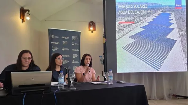 Se realizó en Plottier la Audiencia Pública por el proyecto Parque Solar Agua del Cajón