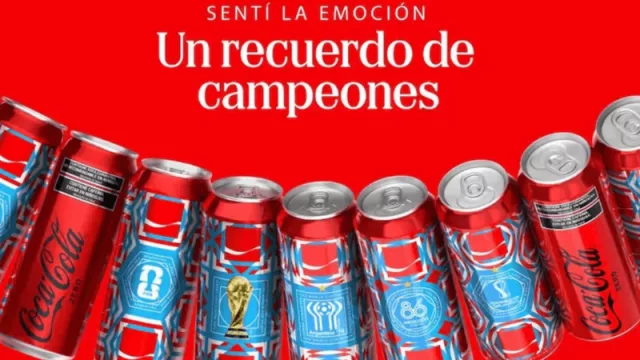 Coca-Cola Argentina lanza latas Mundial 2026 que arrasan entre los hinchas y los kioscos (y contesta a Coca-Cola Brasil)